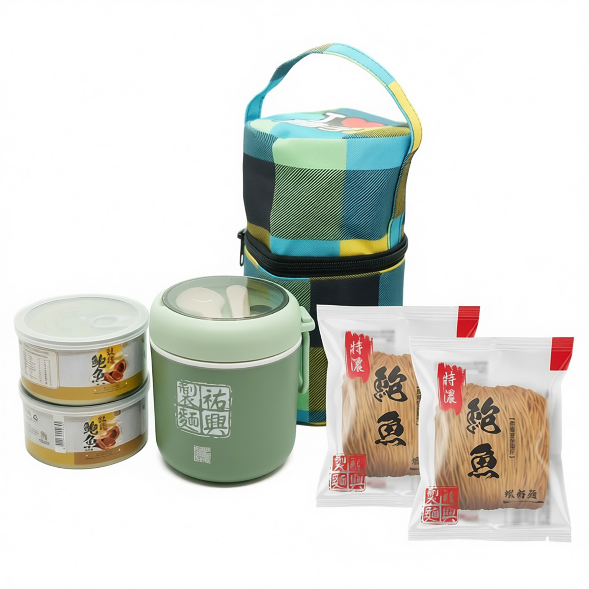 鮑魚保溫壺收納套裝